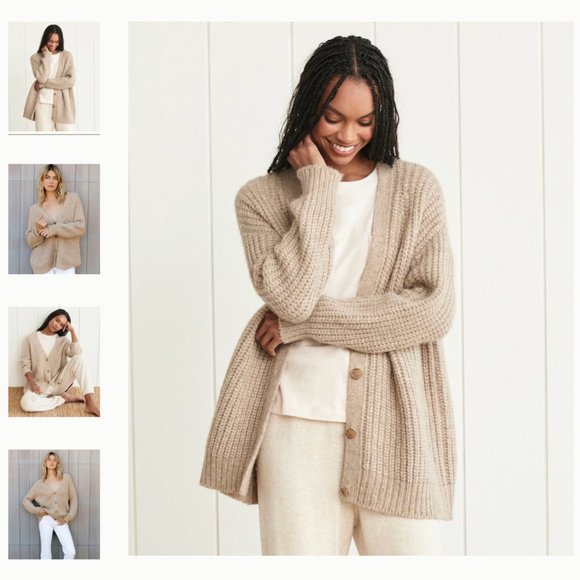 Jenni Kayne Sweaters - Jenni Kayne Alpaca Cacoon Cardigan
